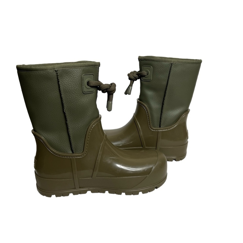 UGG Women's Raincloud Lace Olive Boots - Picture 9 of 14